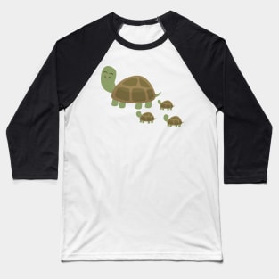 Momma Tortoise Baseball T-Shirt